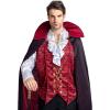 imageSpooktacular Creations Halloween Men Vampire CostumeHalloween Mens Vampire Cape Dracula Costume MenRed