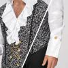 imageSpooktacular Creations Halloween Men Vampire CostumeHalloween Mens Vampire Cape Dracula Costume MenSilver