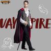 imageSpooktacular Creations Halloween Men Vampire CostumeHalloween Mens Vampire Cape Dracula Costume MenSilver