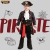 imageSpooktacular Creations Halloween Pirate Costume for Kids Boy Captain Pirate Costume for Trick or Treat Themed PartyBlack