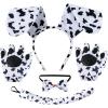 imageSpooktacular Creations Halloween Puppy Dalmatian Lion Monkey Costume Accessories Set Animal Costume with Animal Ears and TailDalmatian
