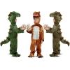 imageSpooktacular Creations Halloween Realistic Trex Costume Outfit Dinosaur Jumpsuit with Egg for Kids Toddler Dressup PartyBronze