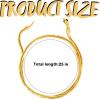 imageSpooktacular Creations Halloween Snake Bracelet ampamp Necklace Bendable Arm Cuff Jewelry for Kids Adults ampamp Women  Flexible Adjustable Snake Decor Halloween Costume AccessoryGold