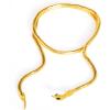imageSpooktacular Creations Halloween Snake Bracelet ampamp Necklace Bendable Arm Cuff Jewelry for Kids Adults ampamp Women  Flexible Adjustable Snake Decor Halloween Costume AccessoryGold