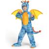 imageSpooktacular Creations Halloween Toddler Dragon Costume Dinosaur Costume kids with Wings for Baby Halloween Dress Up PartyBlue