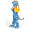 imageSpooktacular Creations Halloween Toddler Dragon Costume Dinosaur Costume kids with Wings for Baby Halloween Dress Up PartyBlue