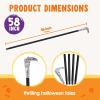 imageSpooktacular Creations Halloween Walking Cane Eagle Head Staff Costume Accessories for Halloween Themed Party Eagle Cosplay Prop Stick for Dress Up Party and Pretend Play Costume