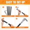 imageSpooktacular Creations Halloween Walking Cane Eagle Head Staff Costume Accessories for Halloween Themed Party Eagle Cosplay Prop Stick for Dress Up Party and Pretend Play Costume