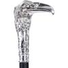 imageSpooktacular Creations Halloween Walking Cane Eagle Head Staff Costume Accessories for Halloween Themed Party Eagle Cosplay Prop Stick for Dress Up Party and Pretend Play Costume
