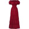 imageSpooktacular Creations Halloween Women Renaissance Costume Medieval Chemise Dress Pirate Peasant Top Irish UnderDressBurgundy