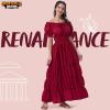 imageSpooktacular Creations Halloween Women Renaissance Costume Medieval Chemise Dress Pirate Peasant Top Irish UnderDressBurgundy