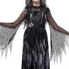 imageSpooktacular Creations Haunted Princess Costumes for Girls Kids Scary Cemetery Bride Dress Zombie Gothic Outfits with Headband for Halloween Ghost Role Playing PartiesLarge1012 yrs