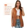 imageSpooktacular Creations Hippie Costume Women Halloween Fringe Vest 70s Adult Hippie Accessories for 70s Costumes Party