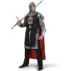 imageSpooktacular Creations Medieval Knight Costume Men for Adult Halloween Costumes Gladiator Costume Set