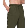 imageSpooktacular Creations Men Halloween Medieval Renaissance Pants With Pocket Ankle Banded Pirate Pants Viking CostumeArmy Green