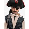 imageSpooktacular Creations Men Pirate Costume Adult Pirate Shirt Vest Viking Pants Hat Set for Halloween Themed PartiesKhaki