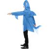 imageSpooktacular Creations Men Shark Costume for Adult Halloween Costume Party Shark outfits Animal Theme Cosplay PartyBlue