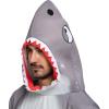 imageSpooktacular Creations Men Shark Costume for Adult Halloween Costume Party Shark outfits Animal Theme Cosplay PartyGray