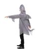 imageSpooktacular Creations Men Shark Costume for Adult Halloween Costume Party Shark outfits Animal Theme Cosplay PartyGray