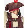 imageSpooktacular Creations Mens Caribbean Pirate Costume Adult Sea Captain Robber Costume for HalloweenBeige