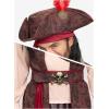 imageSpooktacular Creations Mens Caribbean Pirate Costume Adult Sea Captain Robber Costume for HalloweenRed