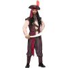 imageSpooktacular Creations Mens Caribbean Pirate Costume Adult Sea Captain Robber Costume for HalloweenRed
