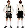 imageSpooktacular Creations Mens German Bavarian Oktoberfest Costume Set Beer Costume Hat for Adults Halloween and Beer FestivalDark