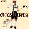 imageSpooktacular Creations Mens German Bavarian Oktoberfest Costume Set Beer Costume Hat for Adults Halloween and Beer FestivalDark