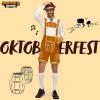imageSpooktacular Creations Mens German Bavarian Oktoberfest Costume Set Beer Costume Hat for Adults Halloween and Beer FestivalGinger