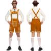 imageSpooktacular Creations Mens German Bavarian Oktoberfest Costume Set Beer Costume Hat for Adults Halloween and Beer FestivalGinger