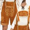 imageSpooktacular Creations Mens German Bavarian Oktoberfest Costume Set Beer Costume Hat for Adults Halloween and Beer FestivalGinger
