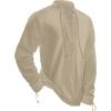 imageSpooktacular Creations Mens Halloween Renaissance Medieval Viking Costume Long Sleeved Pirate Shirt Top for DressUp PartiesBeige