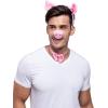 imageSpooktacular Creations Pink Pig Dalmatian Costume Set with Ears Nose Tail and Bow Tie Animal Costume Accessories for UnisexPig
