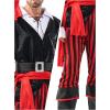 imageSpooktacular Creations Pirate Costume Men for Halloween Costume Adult Caribbean Sea Captain Robber Costume