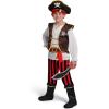 imageSpooktacular Creations Pirate Costume for Kids Boys Pirate Outfit Set for Toddler Halloween Pretend Roleplay Themed PartyBrown