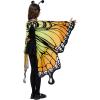 imageSpooktacular Creations Rainbow Butterfly Wing Kids Halloween Butterfly Costume for Girls with Lace Mask and Bug Headband for Halloween Costume Party0range