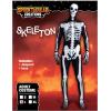 imageSpooktacular Creations Skeleton Bone Bodysuit Halloween Costumes for Men with Skeleton Hood Mask