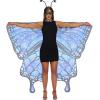 imageSpooktacular Creations Starry Butterfly Wing Butterfly Costume Women for Halloween Costume AdultBlue