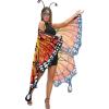 imageSpooktacular Creations Starry Butterfly Wing Butterfly Costume Women for Halloween Costume AdultOrange