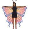 imageSpooktacular Creations Starry Butterfly Wing Butterfly Costume Women for Halloween Costume AdultOrange