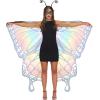 imageSpooktacular Creations Starry Butterfly Wing Butterfly Costume Women for Halloween Costume AdultRainbow