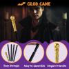 imageSpooktacular Creations Walking Cane Costume Vintage Staff Prop Stick Accessories for Dress Pimp Canes Party Pretend Play Costume for Adults and KidsGold