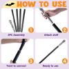 imageSpooktacular Creations Walking Cane Costume Vintage Staff Prop Stick Accessories for Dress Pimp Canes Party Pretend Play Costume for Adults and KidsSilver