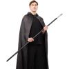 imageSpooktacular Creations Walking Cane Costume Vintage Staff Prop Stick Accessories for Dress Pimp Canes Party Pretend Play Costume for Adults and KidsSilver