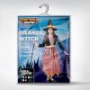 imageSpooktacular Creations Witch Costume Kids Light Up Halloween Costumes Witch Dress with Hat and Broom for Girls Sweet Wizard Set for Toddler Scary Halloween Themed Parties Green 3TOrange