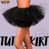 imageSpooktacular Creations Women Tutu Skirt Costume Adult Halloween Tutus for Halloween Costume Cosplay PartyBlack