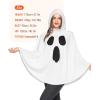 imageSpooktacular Creations Womens Ghost Costume White Ghost Poncho Adult Halloween Costume One Size