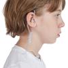 imageSpooktacular Secret Spy Earpiece Headphones Secret Service Earpiece FBI CIA Secret Service Security Police Guard Earpiece Costume Accessory Spy Toy for Kids Adults Halloween Party Favors Cosplay