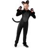imageSpooktacular Creations Girls Cat Costume Black Cat Plush Costume Child Outfit Set for Kids Halloween Role Play Themed Party