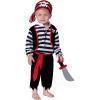 imageSpooktacular Creations Halloween Baby Pirate Costume Infant Pirate Outfit Set for Toddler Pretend RolePlay Dress Up Party